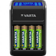 Зарядний пристрій для акумуляторів Varta LCD PLUG CHARGER +4*AA 2100 mAh (57687101441)