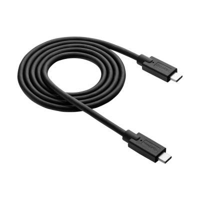 Дата кабель USB-C to USB-C 1.2m 100W 20V/ 5A black Canyon (CNS-USBC9B)