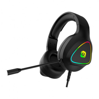 Навушники Canyon GH-6 Shadder Gaming 3.5 мм RGB Black (CND-SGHS6B)