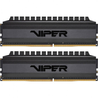 Модуль пам'яті для комп'ютера DDR4 32GB (2x16GB) 3200 MHz Viper 4 Blackout Patriot (PVB432G320C6K)