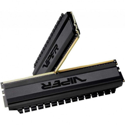 Модуль пам'яті для комп'ютера DDR4 32GB (2x16GB) 3200 MHz Viper 4 Blackout Patriot (PVB432G320C6K)