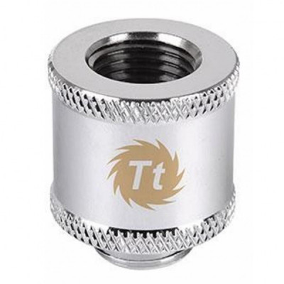 Фітинг для СВО ThermalTake Pacific G1/4 Female to Male 20mm extender - Chrome/DIY LCS (CL-W046-CU00SL-A)