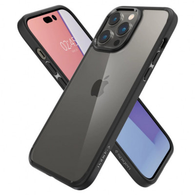 Чохол до мобільного телефона Spigen Apple iPhone 14 Pro Ultra Hybrid, Matte Black (ACS04961)