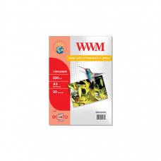 Фотопапір WWM A3 (G200.A3.20/C)