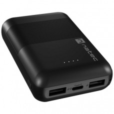 Батарея універсальна Natec 10000mah, Trevi Compact, USB-A*2/2.1A, USB-C/2.1A (NPB-1941)