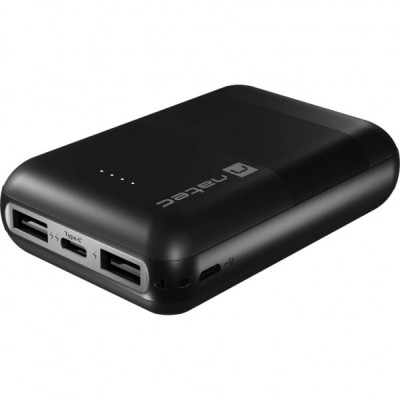 Батарея універсальна Natec 10000mah, Trevi Compact, USB-A*2/2.1A, USB-C/2.1A (NPB-1941)