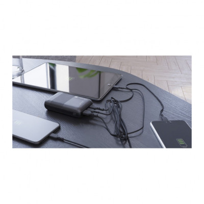 Батарея універсальна Natec 10000mah, Trevi Compact, USB-A*2/2.1A, USB-C/2.1A (NPB-1941)