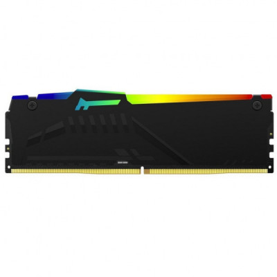 Модуль пам'яті для комп'ютера DDR5 64GB (2x32GB) 6000 MHz Beast RGB Kingston Fury (ex.HyperX) (KF560C36BBEAK2-64)