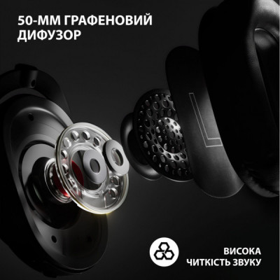 Навушники Logitech G Pro X 2 Lightspeed Wireless Black (981-001263)