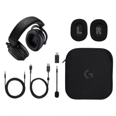 Навушники Logitech G Pro X 2 Lightspeed Wireless Black (981-001263)