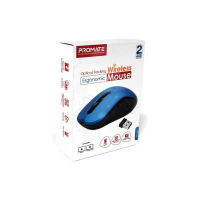 Мишка Promate Slider Wireless Blue (slider.blue)