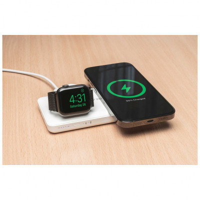 Батарея універсальна YENKEE 10000mAh, PD, 22,5W, 3in1, Qi Wireless, white (YPB 510 / 37000006)