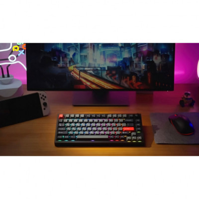 Клавіатура Lemokey P1 Pro Super Banana RGB Wireless/Bluetooth/USB Carbon Black (P1P-M4-UA)