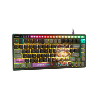 Клавіатура A4Tech AT75 RGB USB UA Cypher Ghost (4711421001830) Клавіатура A4Tech AT75 RGB USB UA Cypher Ghost (4711421001830)