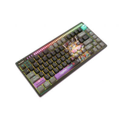 Клавіатура A4Tech AT75 RGB USB UA Cypher Ghost (4711421001830) Клавіатура A4Tech AT75 RGB USB UA Cypher Ghost (4711421001830)