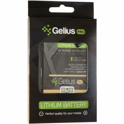Акумуляторна батарея для телефону Gelius Pro Huawei HB406689ECW/396689ECW (Y7/Y7 Prime/Y9/.../Mate9/.../N (73707)