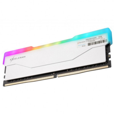 Модуль пам'яті для комп'ютера DDR4 16GB 3200 MHz RGB X2 Series White eXceleram (ERX2W416326C)