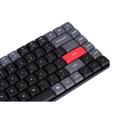 Клавіатура Keychron K3 PRO 84Key Gateron Brown Low Profile QMK UA RGB Black (K3PB3_KEYCHRON)