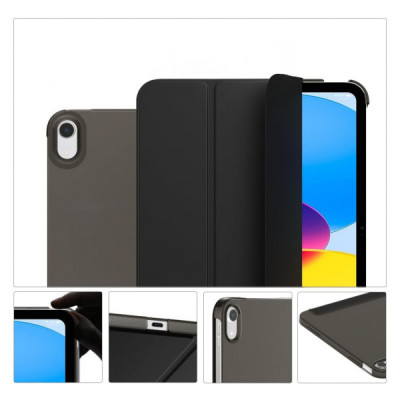 Чохол до планшета BeCover Tri Fold Hard Apple iPad 10.9" 2022/2024 Black (712983)