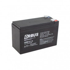 Батарея до ДБЖ Orbus ORB1272 AGM 12V 7.2Ah (ORB1272)