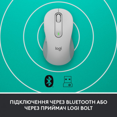 Мишка Logitech Signature M650 Wireless for Business Off-White (910-006275)