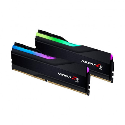 Модуль пам'яті для комп'ютера DDR5 48GB (2x24GB) 6000 MHz Trident Z5 RGB Black G.Skill (F5-6000J4048F24GX2-TZ5RK)