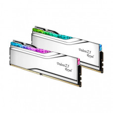 Модуль пам'яті для комп'ютера DDR5 32GB (2x16GB) 6400 MHz Trident Z5 Royal Silver G.Skill (F5-6400J3239G16GX2-TR5S)