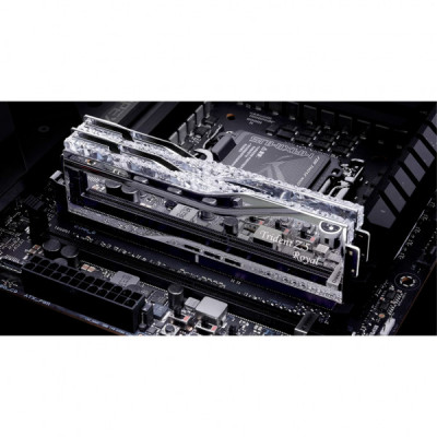 Модуль пам'яті для комп'ютера DDR5 32GB (2x16GB) 6400 MHz Trident Z5 Royal Silver G.Skill (F5-6400J3239G16GX2-TR5S)