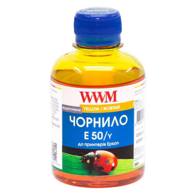 Чорнило WWM Epson Stylus Universal yellow (E50/Y)