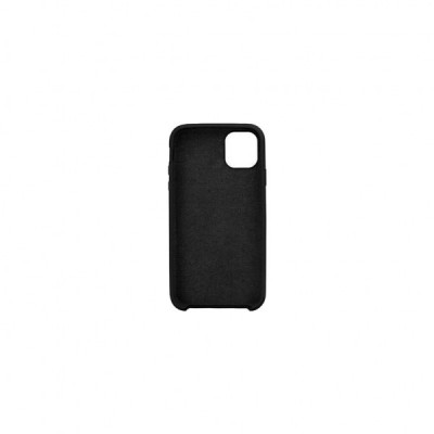 Чохол до мобільного телефона Drobak Liquid Silicon Case для Apple iPhone 13 Pro Max Black (707009)