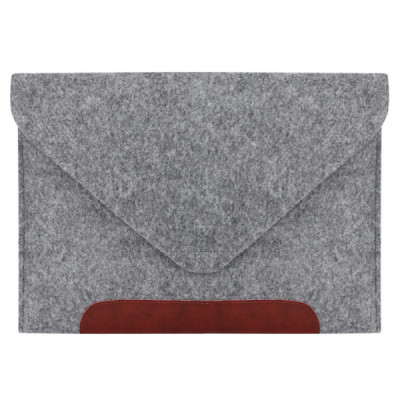 Чохол до ноутбука Gmakin 13" GM10 Grey/Brown для MacBook Pro 13 (GM10-13New)