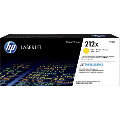 Картридж HP CLJ 212X Yellow 10K (W2122X)