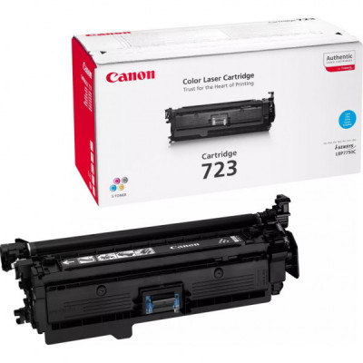 Картридж Canon 723 для LBP7750/LBP7750Cdn cyan (2643B002)