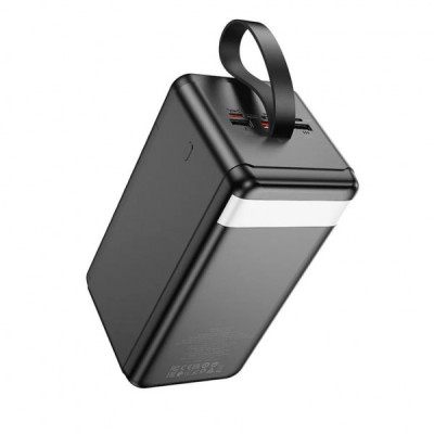 Батарея універсальна HOCO 90000mAh Element PD/20W, QC/FCP/SCP/AFC/22.5W, LCD, LED Lamp Black (J123D / 714778)