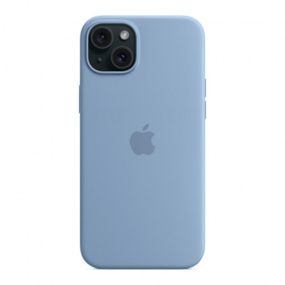 Чохол до мобільного телефона Apple iPhone 15 Plus Silicone Case with MagSafe Winter Blue (MT193ZM/A)