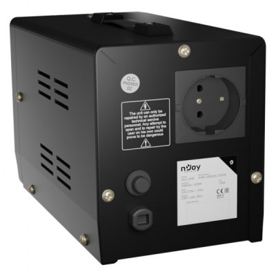 Стабілізатор напруги nJoy Alvis 1000 (AVRL-10001AL-CS01B) AVR, 1 розетка (Alvis 1000)