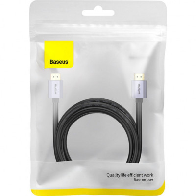 Кабель мультимедійний HDMI to HDMI 1.5m V2.0 Baseus (WKGQ030201)