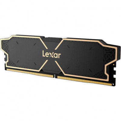 Модуль пам'яті для комп'ютера DDR5 32GB (2x16GB) 6000 MHz Thor Black Lexar (LD5U16G60C32LG-RGD)