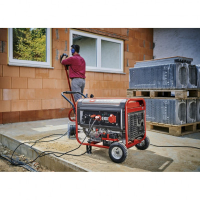 Генератор Einhell TC-PG 65/E5, 230В/380В, 3.6кВт (макс. 6.51кВт), електростарт, 25л, 83кг (4152610)