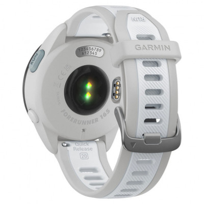 Смарт-годинник Garmin Forerunner 165 Music, Mist Grey/Whitestone, GPS (010-02863-31)