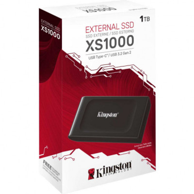 Накопичувач SSD USB-C 1TB Kingston (SXS1000/1000G)