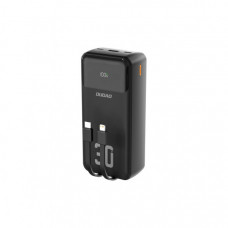 Батарея універсальна Dudao 30000mAh K15 MAX 22.5W, PD, QC, USB-A, Lightning, USB-C(In/Out), with USB-C/Lightning cables (6977196682478)