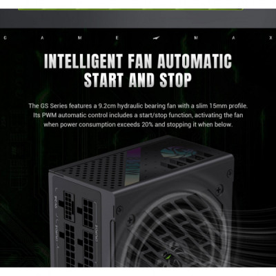 Блок живлення Gamemax 850W (GS 850G V25)