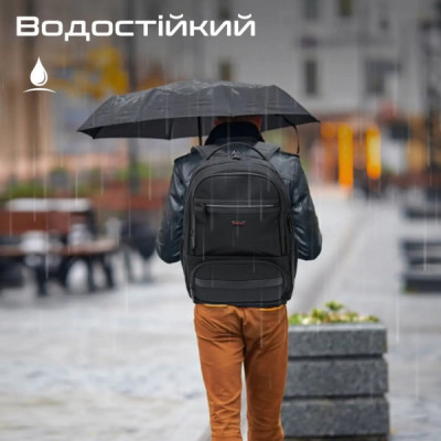 Рюкзак для ноутбука Promate 15.6" ElitePack-Go Black (elitepack-go)