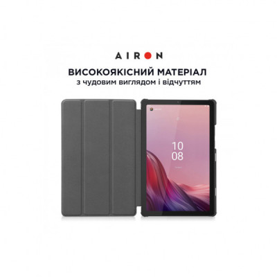 Чохол до планшета AirOn Premium Lenovo Tab M9 9" (TB-310FU) + protective film black (4822352781091)