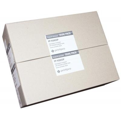 Картридж PrintPro HP CE285АF LJ P1102/M1212 DUAL PACK (PP-H285DP)