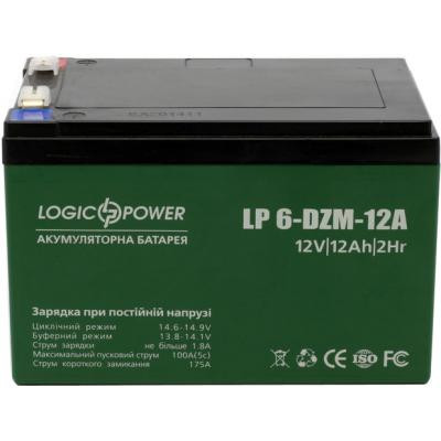 Батарея до ДБЖ LogicPower 12В 12 Ач (6-DZM-12) (3536)