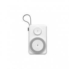 Батарея універсальна Choetech Magnetic Wireless 10000mAh 15W, PD, QC/3.0, 3in1charg. with build-in cable (B695-GW)