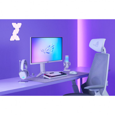 Навушники ASUS ROG Pelta RGB Wireless White (90YH0410-BHUA10)