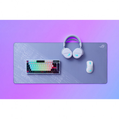 Навушники ASUS ROG Pelta RGB Wireless White (90YH0410-BHUA10)